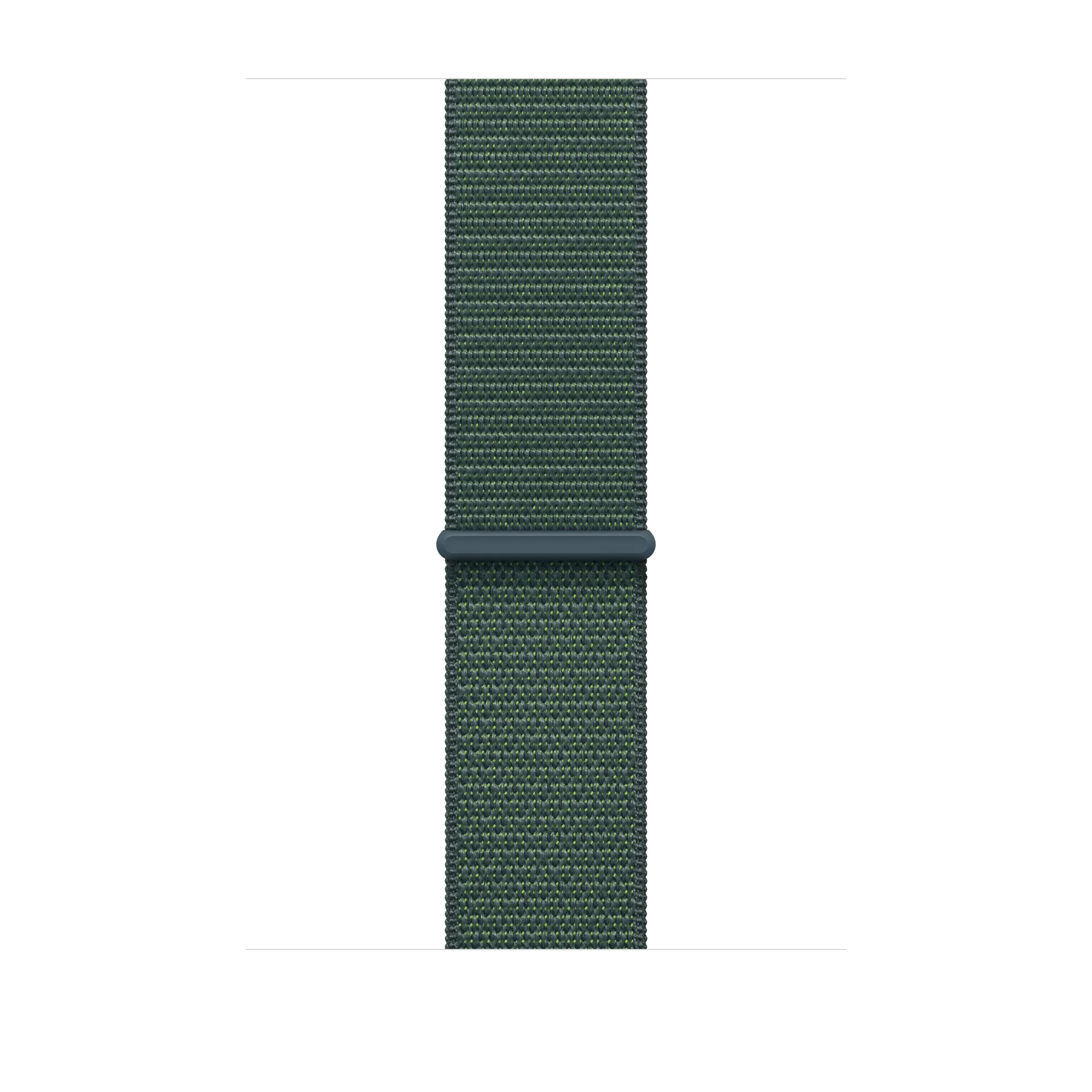 Apple Watch 46 mm Sport Loop -ranneke, Lammen­vihreä