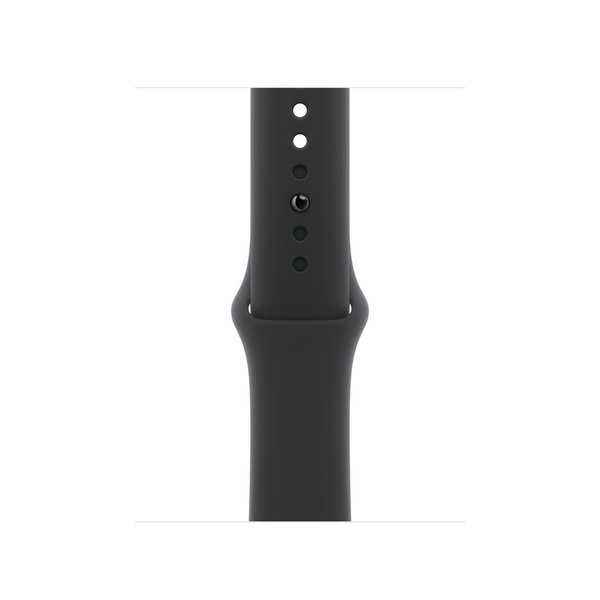 Apple Watch 42 mm -urheiluranneke, Musta, S/M
