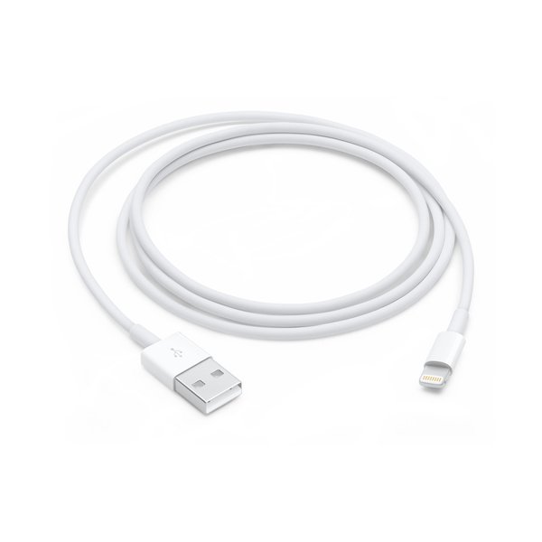 Apple USB-A - Lightning -kaapeli, 1 m, Valkoinen