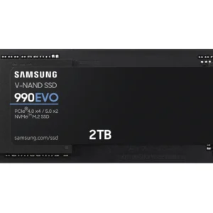 Samsung 990 EVO 2 TB, PCIe 4.0, M.2 -SSD-levy