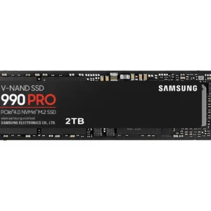 Samsung 990 Pro 2 Tt, PCIe 4.0, M.2 -SSD-levy