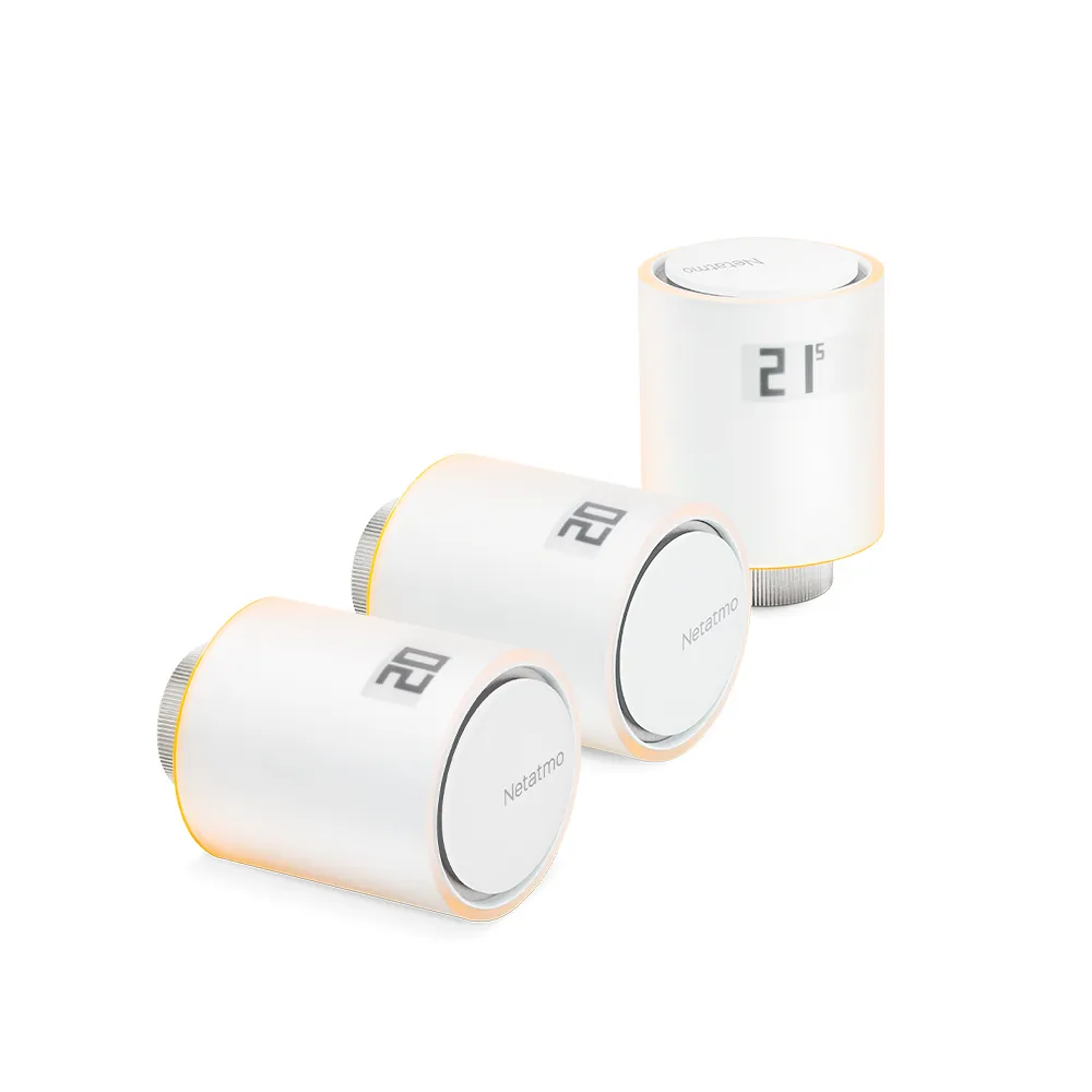NETATMO Smart Radiator Valves -älytermostaatti, 3-pack