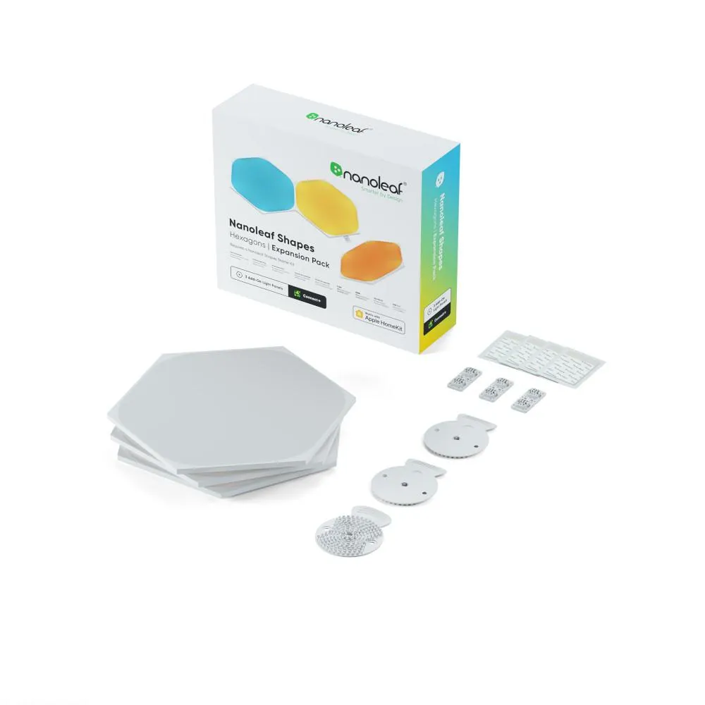 Nanoleaf Shapes - Triangles Expansion Pack - 3 Panels (Launch: November 2020)