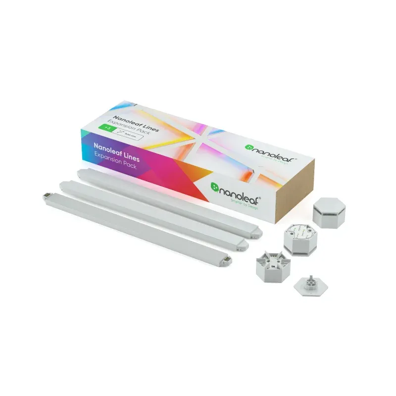 Nanoleaf Lines 60 Degrees Expansion Pack (3 Light Lines) -laajennuspakkaus