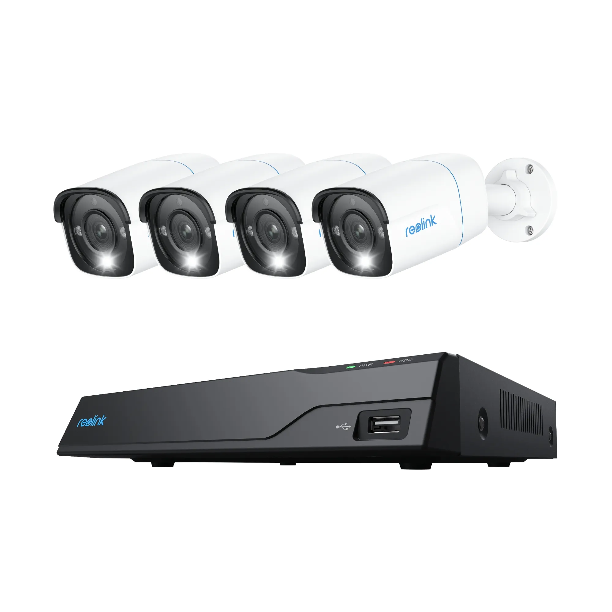 Reolink NVS8-8MB4 (Bullet)  NVR | 4K | 8MP | 8CH | 4x P330 | PoE | 2TB