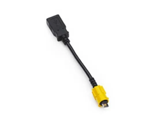 Zebra  Converter Micro-USB A - USB A -kaapeli, 15 cm, Musta