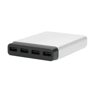 Just Mobile AluCharge multi-port USB charger - the world's slimmest USB charger