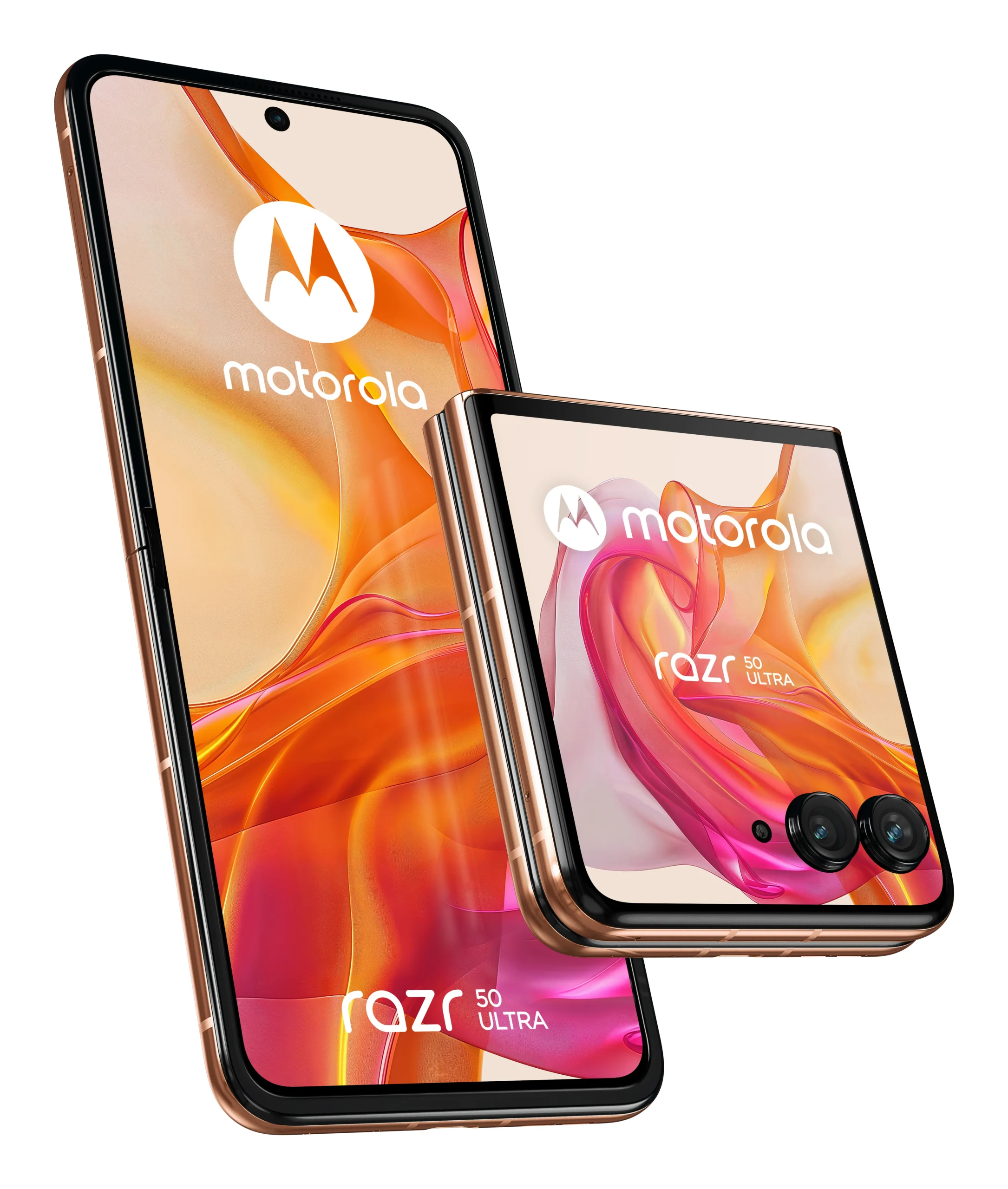 Motorola Razr 50 Ultra 512/12 Gt -Android-puhelin, Persikka