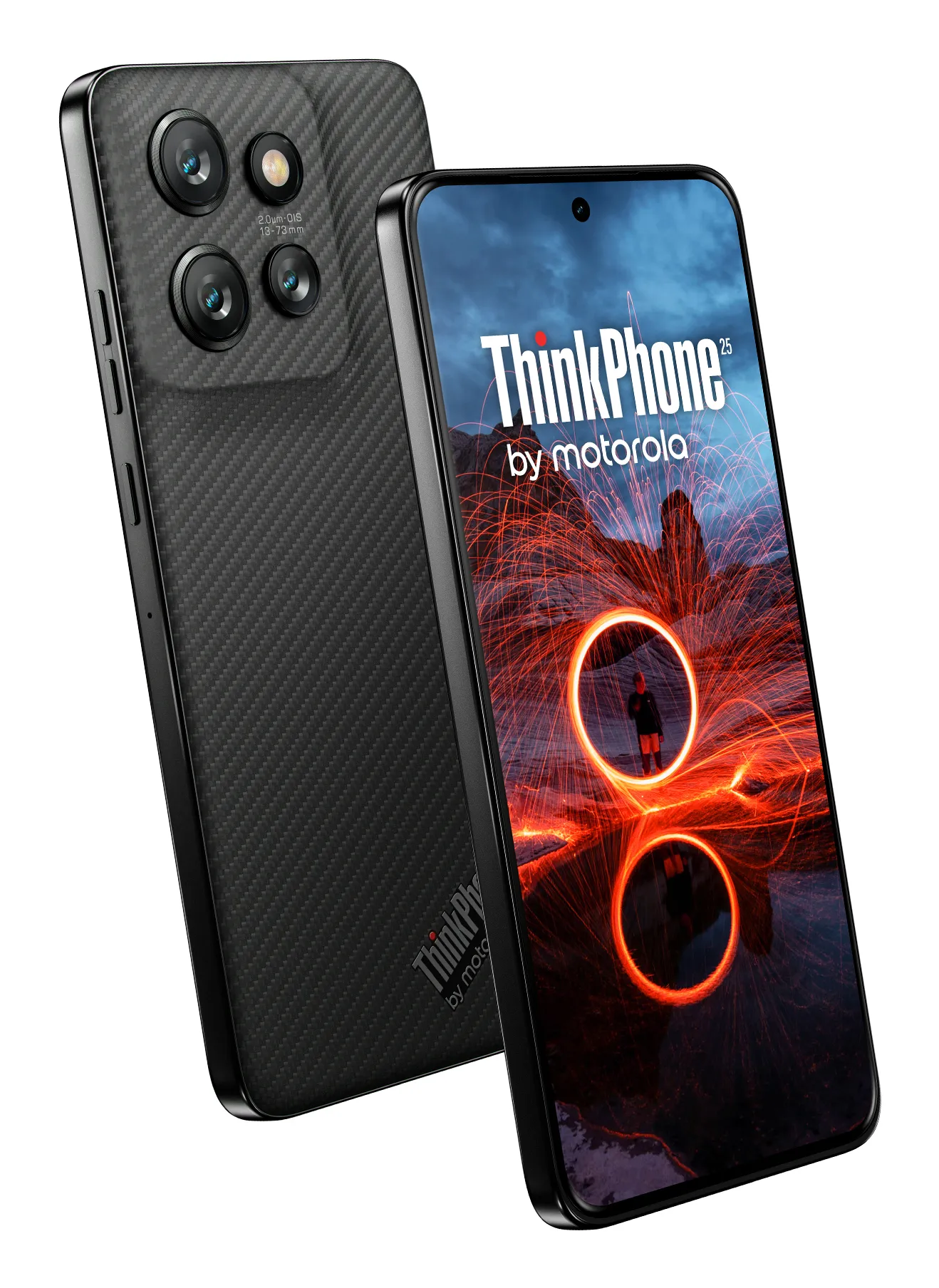 Motorola ThinkPhone25 ThinkPhone25 256 Gt/8 Gt -Android-puhelin, Musta