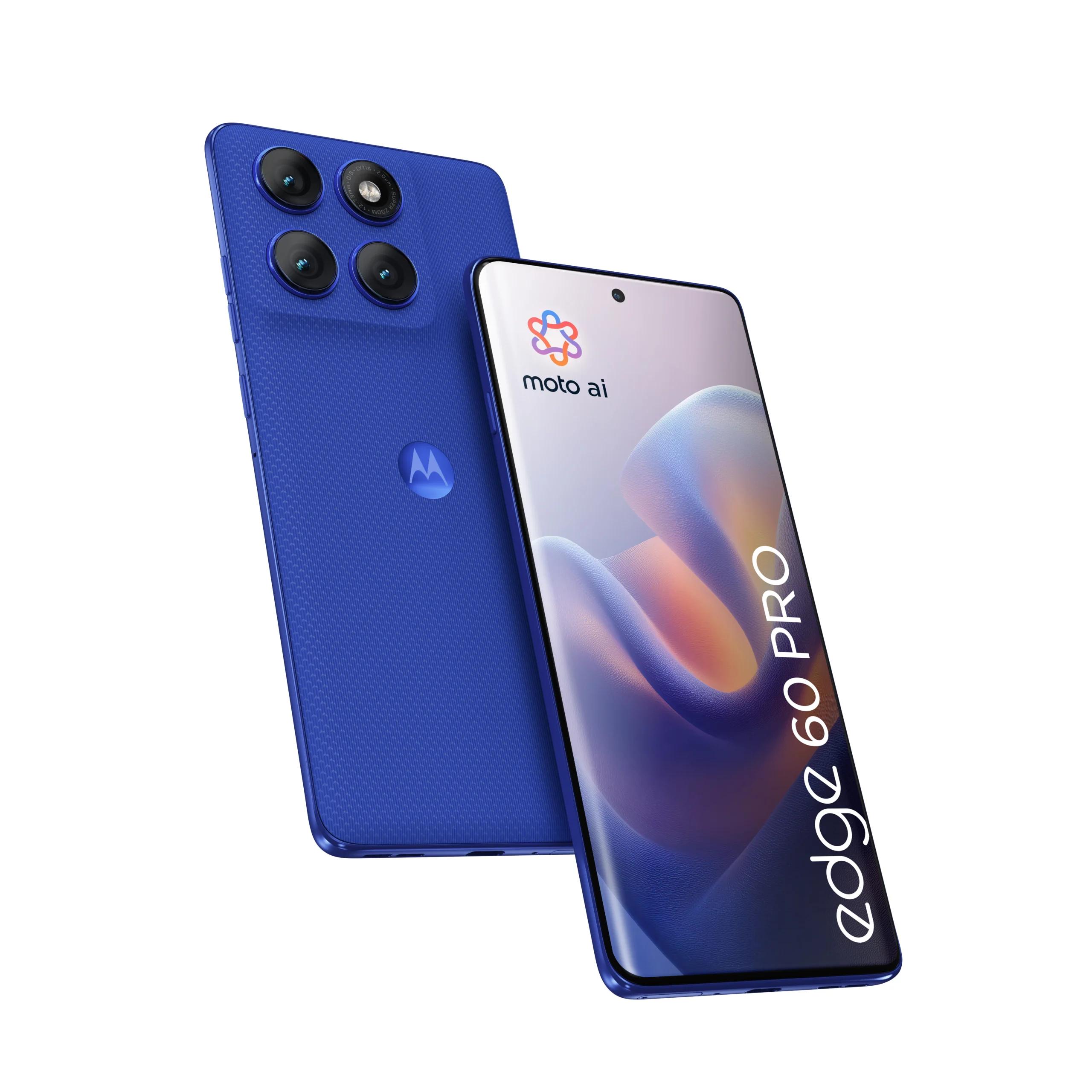 Motorola Edge 60 Pro 12/512 Gt, Android -puhelin, Dazzling Blue