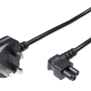 Power Cord UK - Angled C5 1.8m