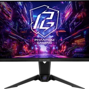 ASRock PGO27QFV 27" QHD, QD-OLED, 360Hz -pelinäyttö