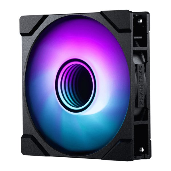 Phanteks M25 Gen2 120mm PWM Fan, Reversed Airflow, DRGB, Black