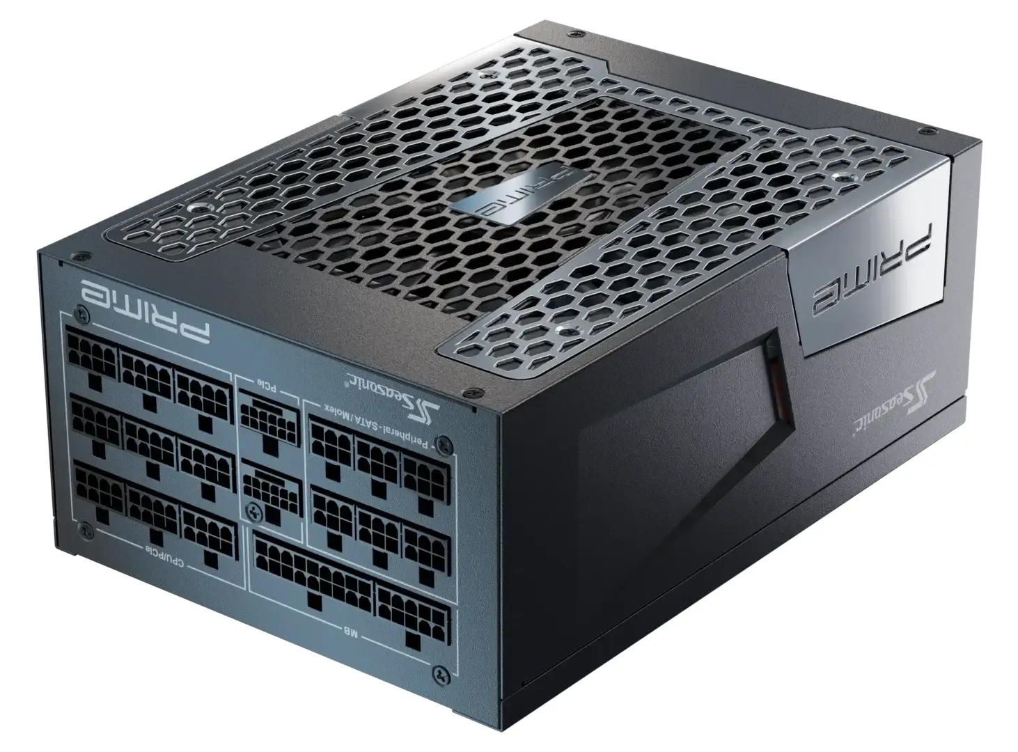 Seasonic Prime PX 2200W ATX 3.0 -virtalähde 80 Plus Platinum, musta
