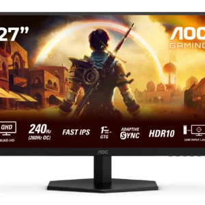 AOC 27" Q27G42ZE QHD, Fast IPS -pelinäyttö