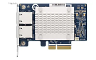 QNAP dual port 5GbE multi-Gig exp card/ PCIe supported NAS