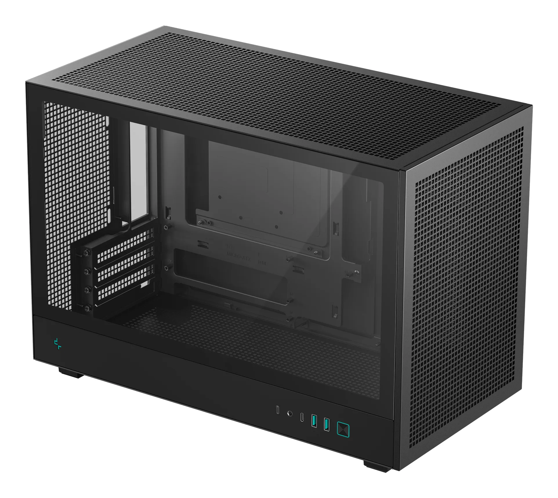 Deepcool CH260 - Micro-tornikotelo, Musta