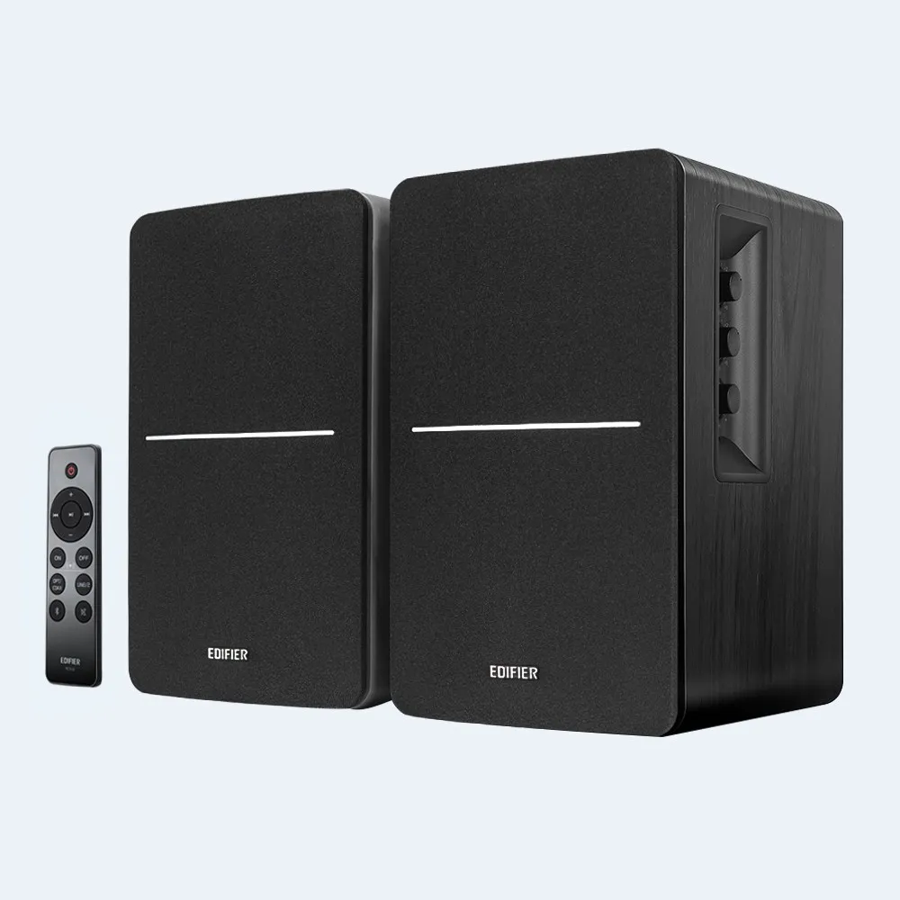Edifier R1280DBs active speaker/Bluetooth/Optical/Coaxial/Dual RCA Inputs/Wireless remote/42W/Black