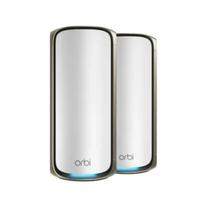 Netgear Orbi 970 Series Quad-Band WiFi 7 -reititin, 2 kpl