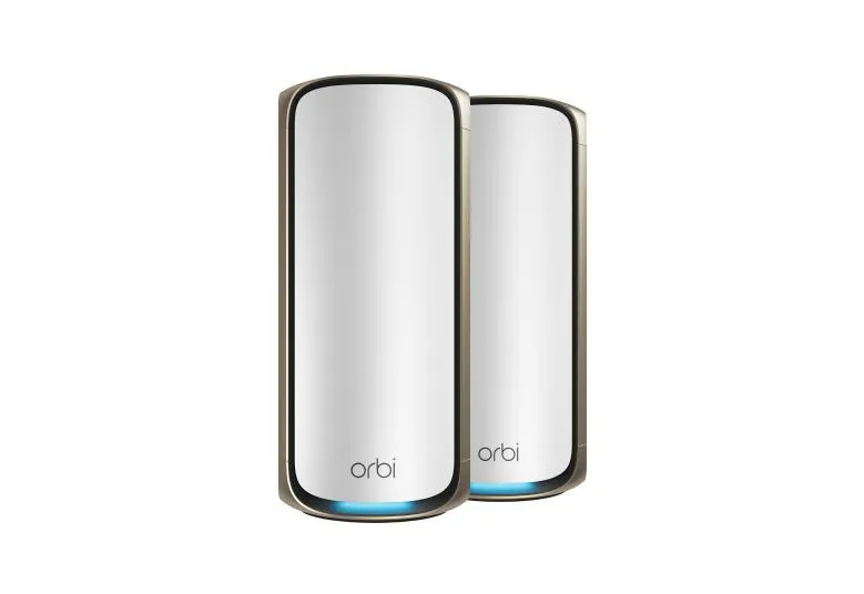 Netgear Orbi 970 Series Quad-Band WiFi 7 -reititin, 2 kpl