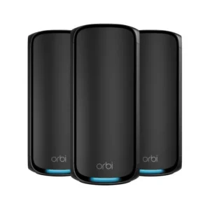 Netgear ORBI9 QB WIFI7 3P 1Y ARMOR BLK BNDL (RBE973)