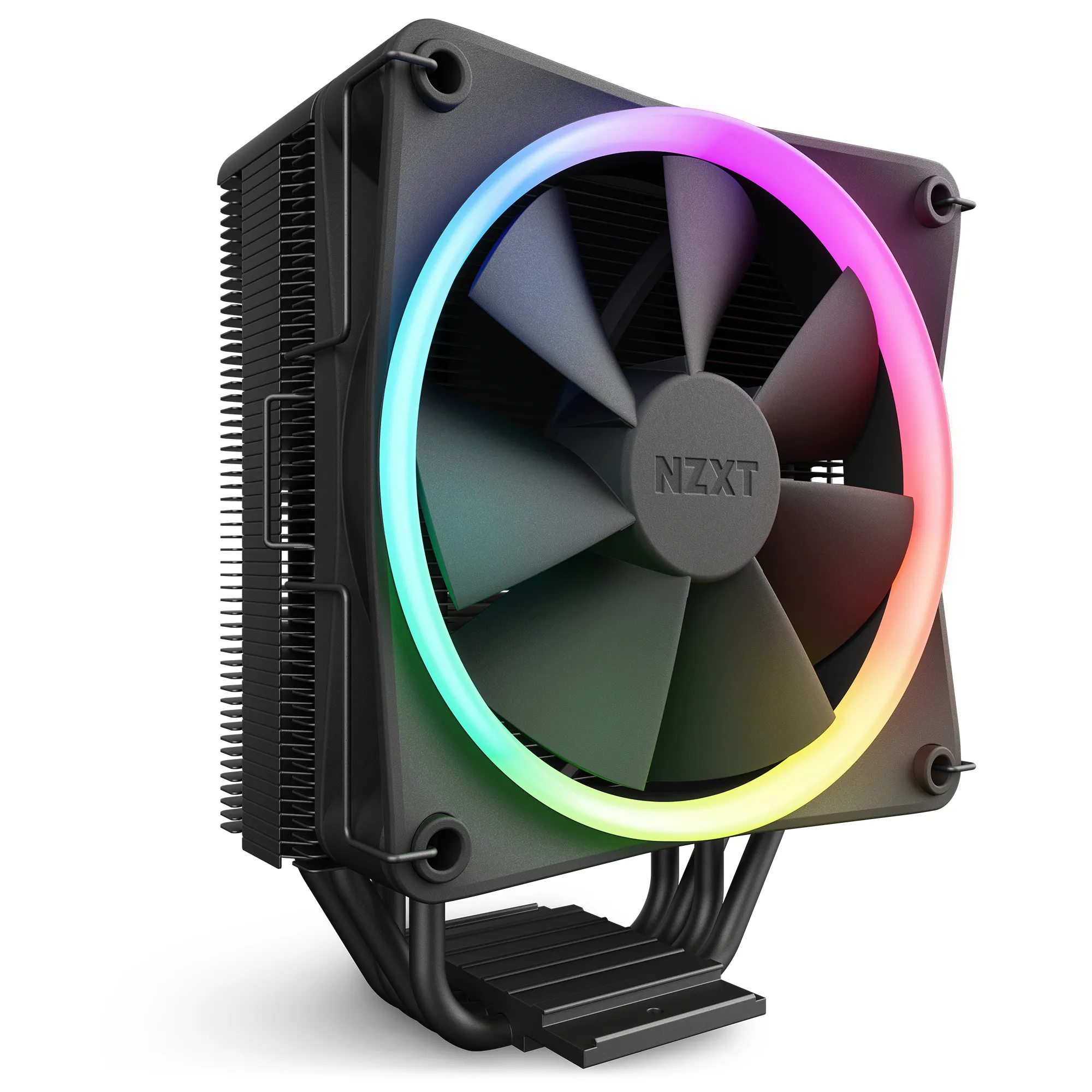 NZXT T120 RGB 120mm -prosessorijäähdytin, musta
