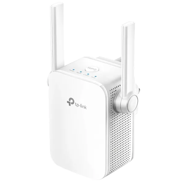 TP-Link RE205 Wifi-repeater AC750, 433 Mb/s, 2x externa antenner, vit