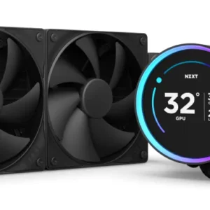 NZXT Kraken Elite V2 2024 240mm -nestejäähdytysjärjestelmä, Musta