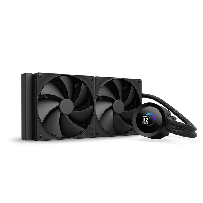 Kraken Plus 280 -nestejäähdytysjärjestelmä, Musta