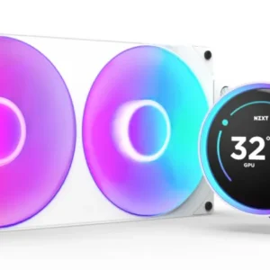 NZXT Kraken Elite V2 2024 280mm RGB -nestejäähdytysjärjestelmä, Valkoinen