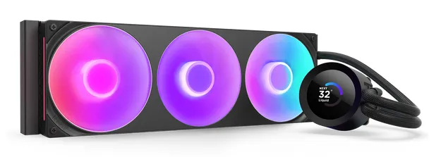 Kraken Plus 360 RGB -nestejäähdytysjärjestelmä, Musta