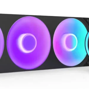 NZXT Kraken Elite V2 2024 360mm RGB -nestejäähdytysjärjestelmä, Musta