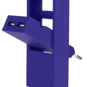 Usbepower ROCK dubbel USB-laddare - 2-i-1 fickladdare för optimal mobilitet