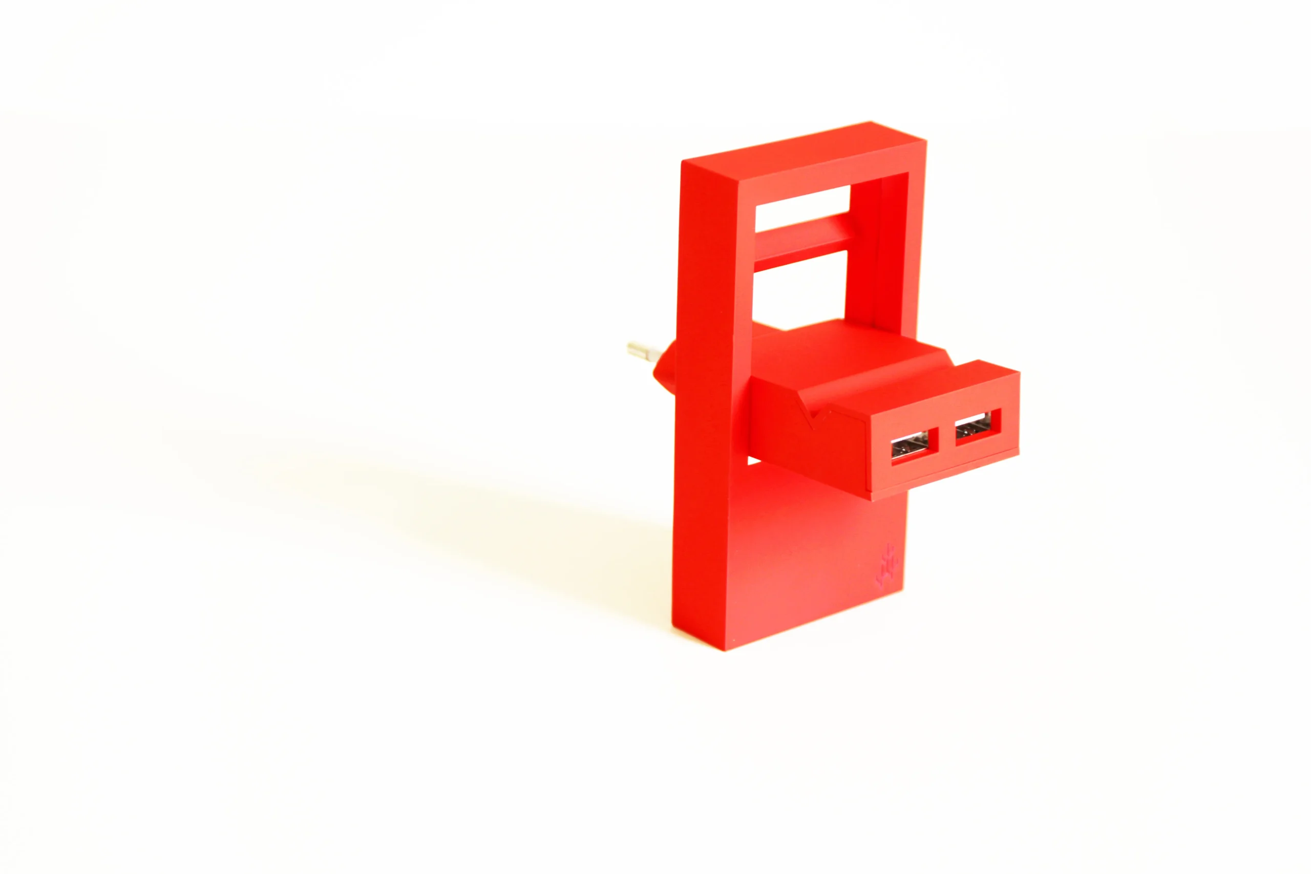 Usbepower ROCK dubbel USB-laddare - 2-i-1 fickladdare för optimal mobilitet