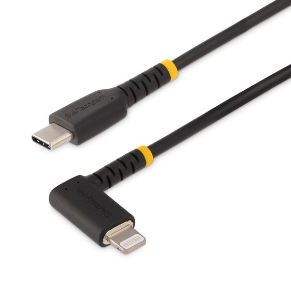 1M USB-C TO LIGHTNING CABLE - - USB TYPE-C ANGLED LIGHTNING CORD