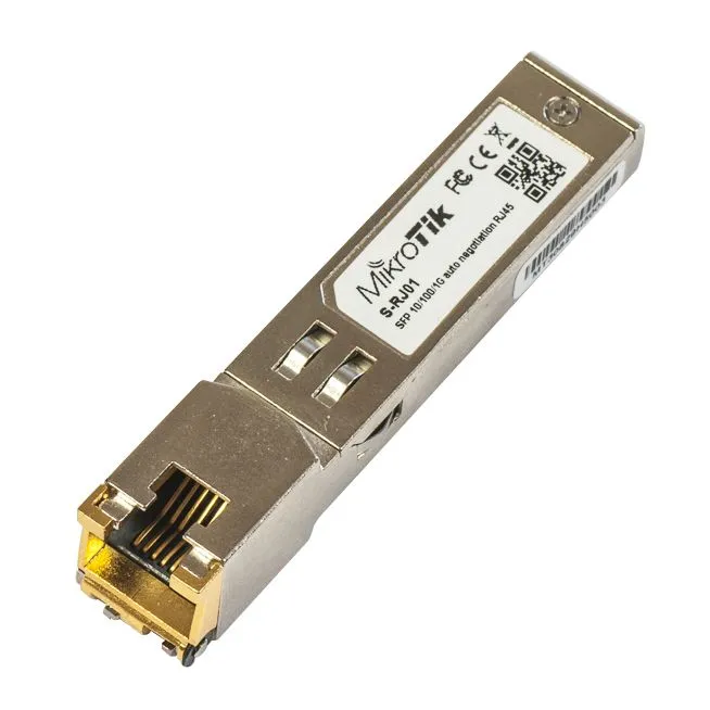 Mikrotik S-RJ01 RJ45 SFP 10-100-1000 copper module