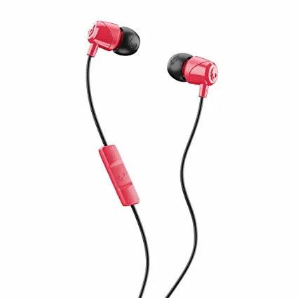 Skullcandy JIB -nappikuulokkeet mikrofonilla, punainen