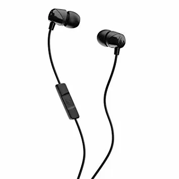 Skullcandy JIB -nappikuulokkeet mikrofonilla, musta