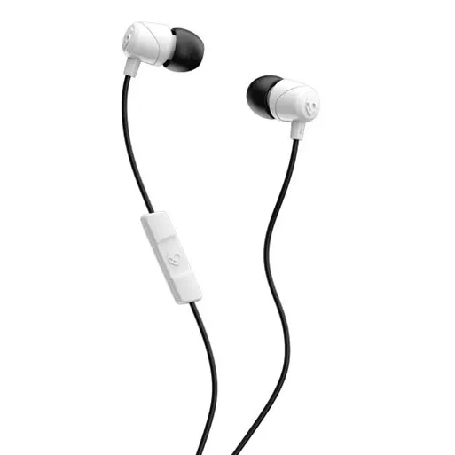 Skullcandy JIB -nappikuulokkeet mikrofonilla, valkoinen/musta