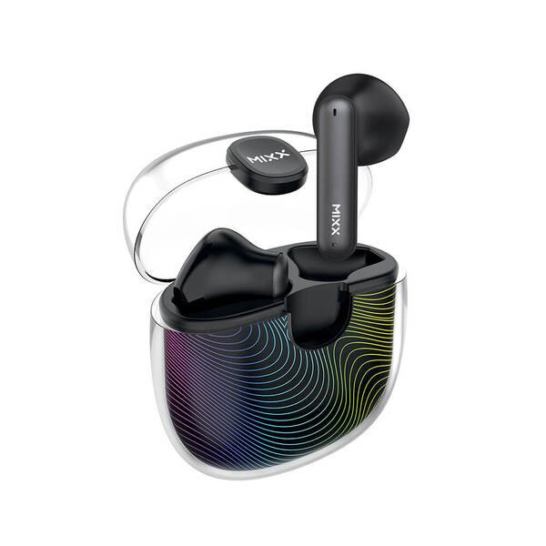 MIXX Streambuds Colour Chroma 2 TWS -langattomat nappikuulokkeet, musta