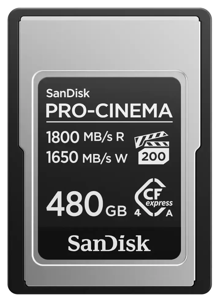 Sandisk Pro-Cinema CFexpress Type A 480 Gt -muistikortti