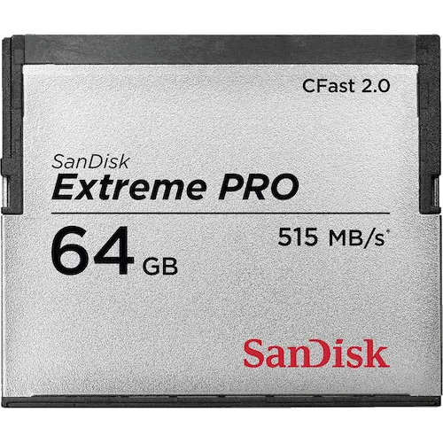 SanDisk Extreme Pro 64 Gt CFast 2.0 -muistikortti