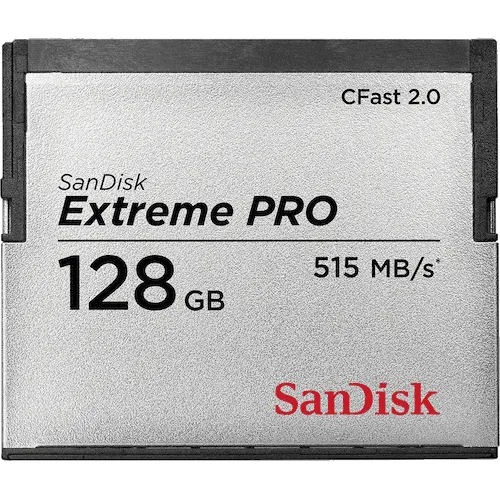 SanDisk Extreme Pro 128 Gt CFast 2.0 -muistikortti