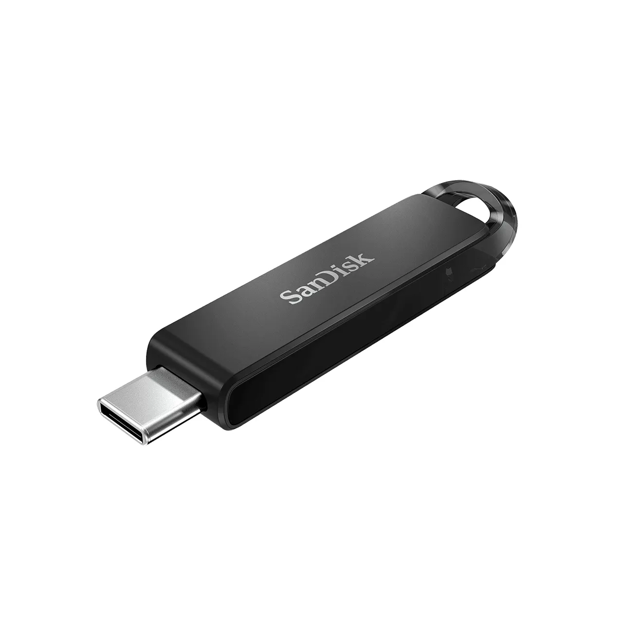 SanDisk 256 Gt Ultra USB-C 3.2 Gen 1x1 -muistitikku, Musta