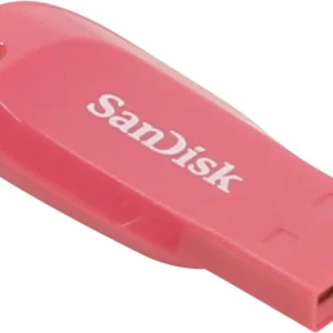 SanDisk 32 Gt Cruzer Blade USB 2.0 -muistitikku, Vaaleanpunainen
