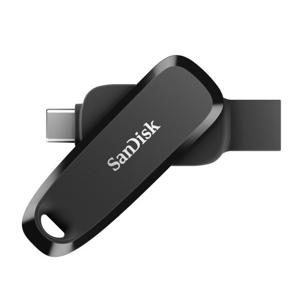 SanDisk Phone Drive, USB-C, Android, 64 Gt -muistitikku, musta