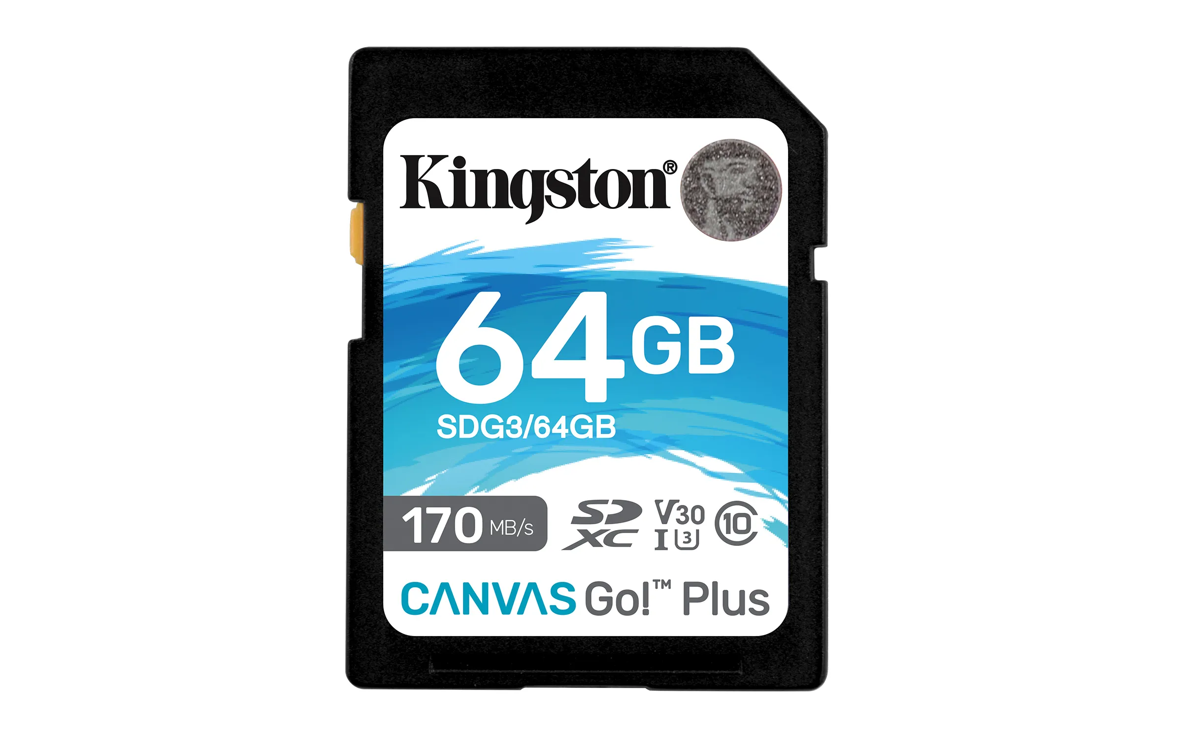 Kingston Canvas Go! Plus 64 Gt SDXC -muistikortti