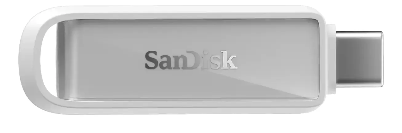 SANDISK Phone Drive with USB-C Arctic White 128GB