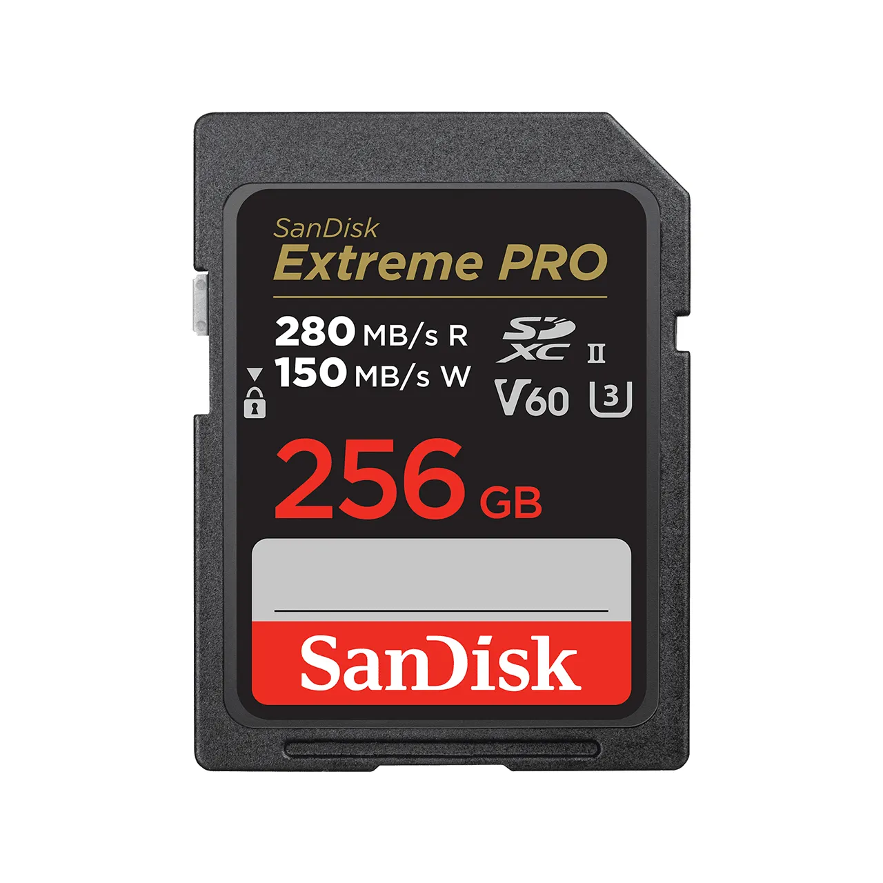 SanDisk Extreme PRO V60 UHS-II 256GB 280/100MB/s,V60,C10,UHS-II