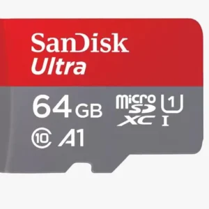 SanDisk Ultra 64 Gt MicroSDXC -muistikortti + SD-adapteri